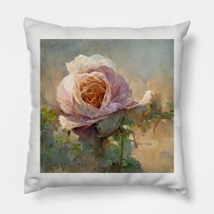 pink rose, beautiful gift for her and him, love, joy Pillow
