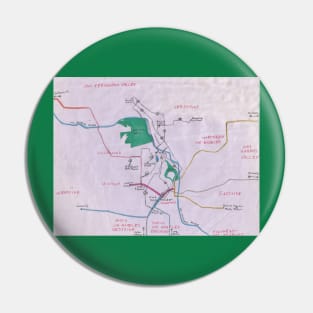 Pendersleigh Transit Map Pin