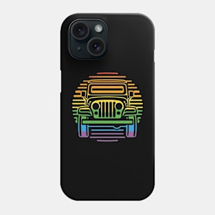 jeep Ride with Pride Phone Case