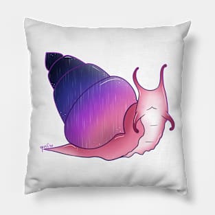 Genderfluid Pride Snail Pillow