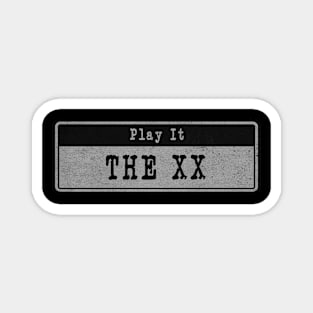 The XX // Vintage Fanart Magnet