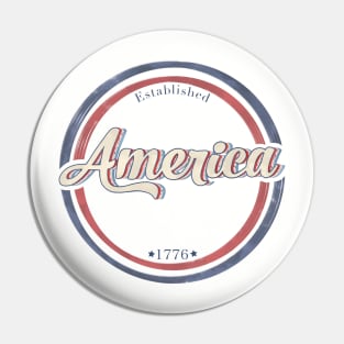 American Pride Pin