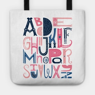 Alphabet Tote