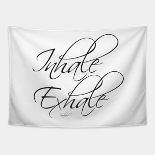 Inhale Exhale Tapestry