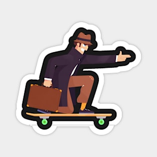 Detective Longboard Magnet