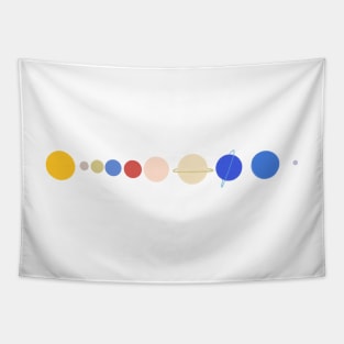 Solar system minimal Tapestry