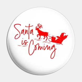 Santa is Coming Xmas 2020 Vol2 Pin