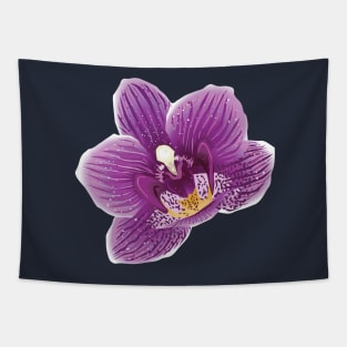 Orchid Flower Tapestry