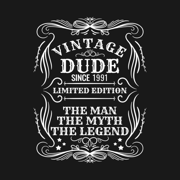 Vintage Dude 1991 Gift by pa2rok