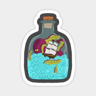 You Sunk My Bottle-Ship Magnet