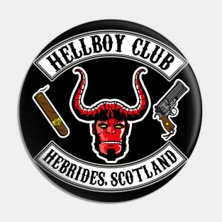 Hellboy Club Pin