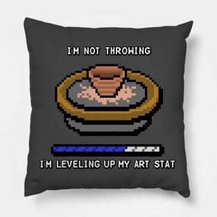 Throwing level Up Pillow