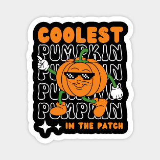 Happy Thanksgiving -  The Coolest Pumpkin in the Patch Magnet