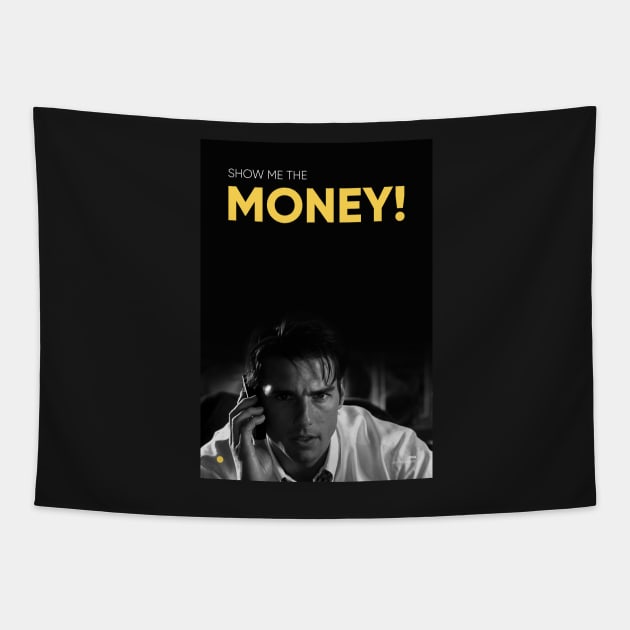 Jerry Maguire Tapestry by shivram