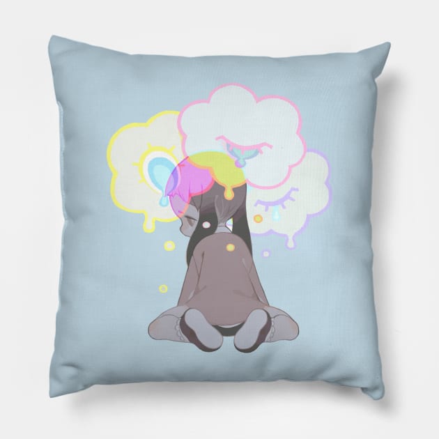 cloudy Pillow by teacosi