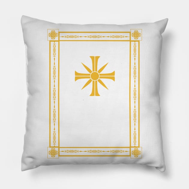 Eden's Gate Bible Pillow by cxtnd