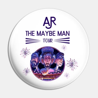 Ajr The Maybe man tour Dark Colors Pin