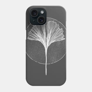 Wabi Sabi Ginkgo Leaf Phone Case