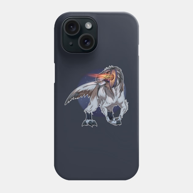 Dinosaur Playing Tennis Phone Case by SakuraDragon