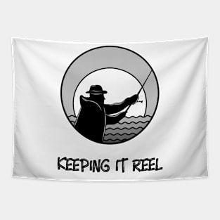 Keeping it Reel Fishing Tapestry