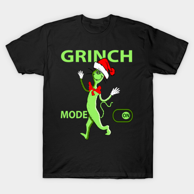 Grinch Mode On Ugly Christmas Adult Crewneck Sweatshirt