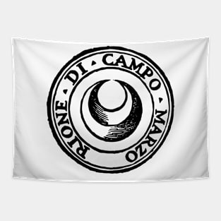 Rione Campo Marzio b-text Tapestry