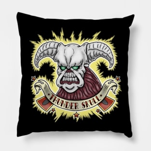 THUNDER SKULL Pillow