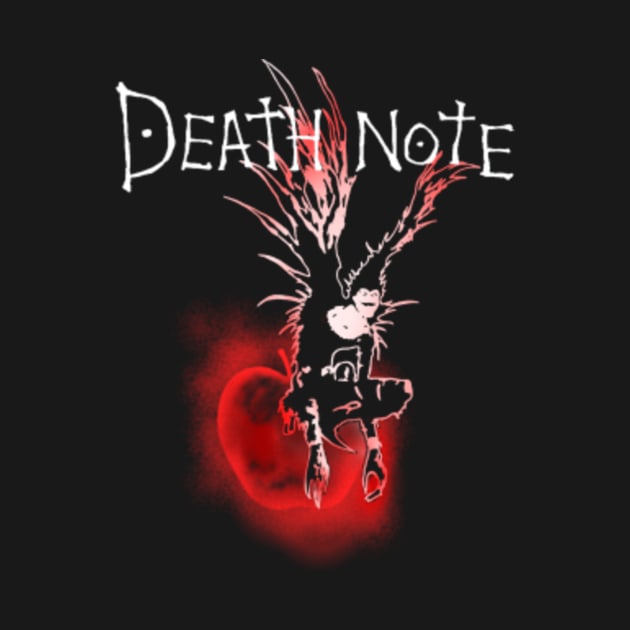 Death Note And Red Apple by D'Java ArtO