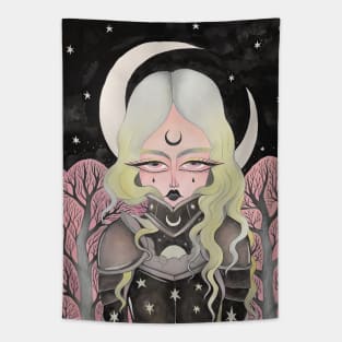 Waning Moon Tapestry