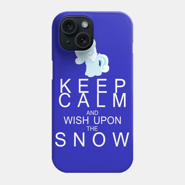 My Little Pony - Keep Calm and - Snowdrop Phone Case by SSXVegeta