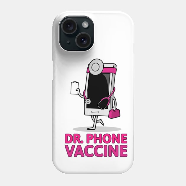 DOCTOR PHONE VACCINE Phone Case by elsa-HD