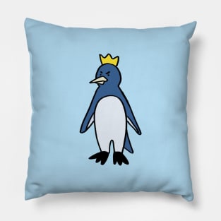 Emperor penguin cartoon Pillow