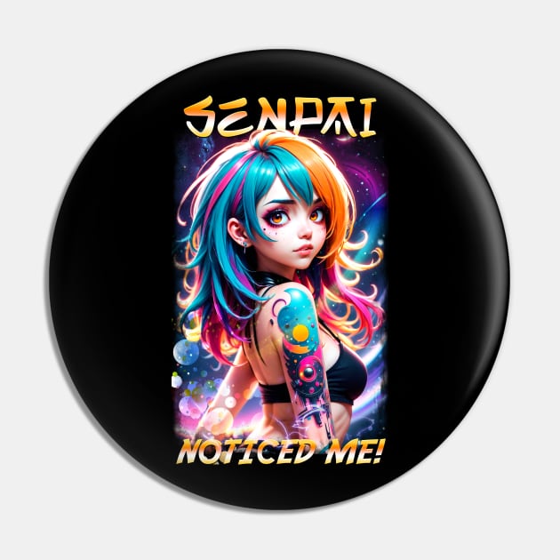 Senpai noticed me Pin by KawaiiDread