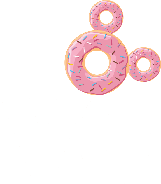 Donut LOVE Kids T-Shirt by 5571 designs