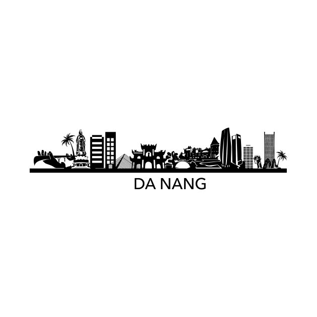 Da Nang Skyline by Elenia Design