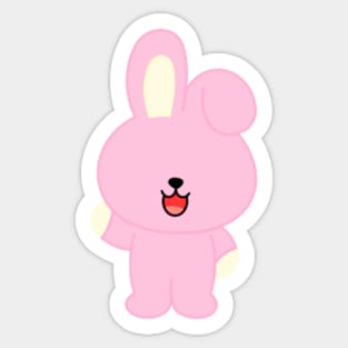 BTS Jungkook/전정국, BT21 Cooky & mic Sticker for Sale by Gee Bee