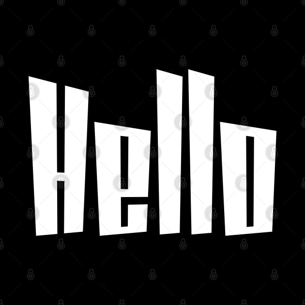 Hello by Sanzida Design