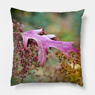 Autumnal Garden Poetry Pillow