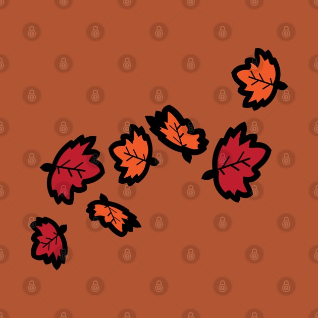 Autumn maple leaves by CindyS