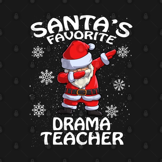 Santas Favorite Drama Teacher Christmas by intelus