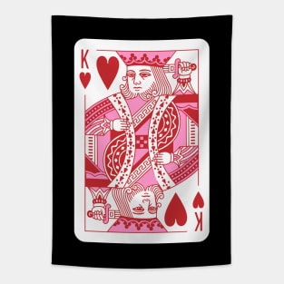 King of Hearts Valentines Day Matching Couple Ver.2 Tapestry