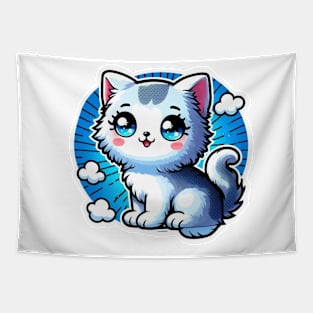 cat tee Tapestry