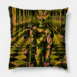 Undead warrior (Yellow) Pillow