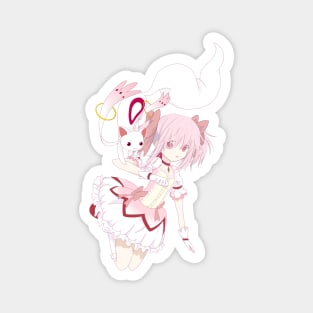 Madoka & Kyubey Magnet