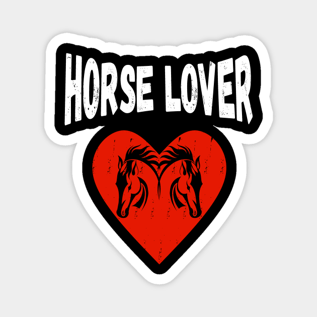 Horse Lover Quote Magnet by GR-ART