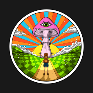 Hippie Magic Mushroom T-Shirt