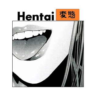 Hentai Tongue - HD quality T-Shirt