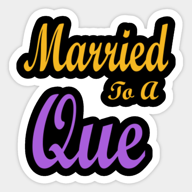 Married To A Que Omega Psi Phi Dawg Purple Bruh Gold Bruhz 1911 Black Greek Ladies Married To Sticker Teepublic Au