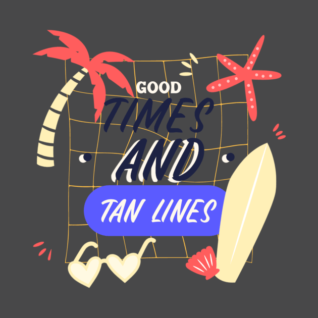Good times and tan lines by OverOasis Store