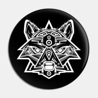 fox totem Pin